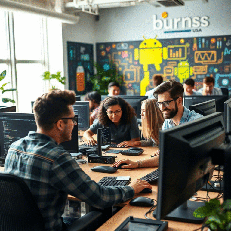 Android App Development Company Burns