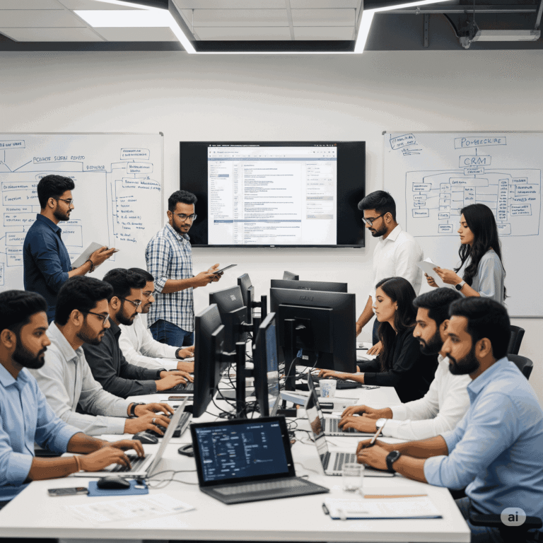 CRM software development company in India