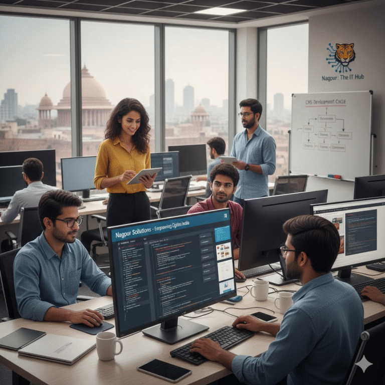 CMS Website Development in Nagpur
