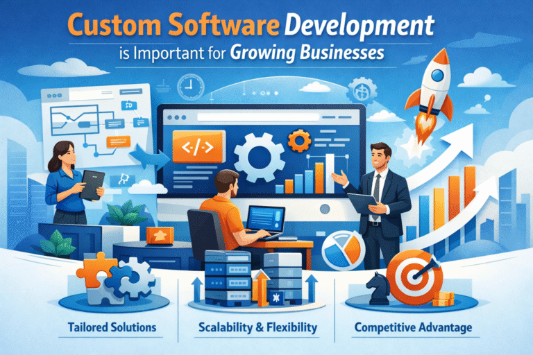 Why Custom Software Development Is Important for Growing Businesses?